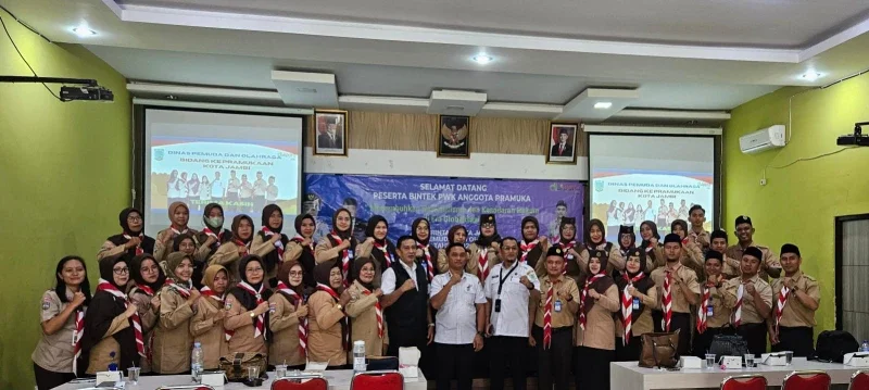Perkuat Karakter dan Wawasan Anggota Pramuka, Kadispora Kota Jambi Ajak Tumbuhkan Nasionalisme dan Kesadaran Hukum di Era Globalisasi