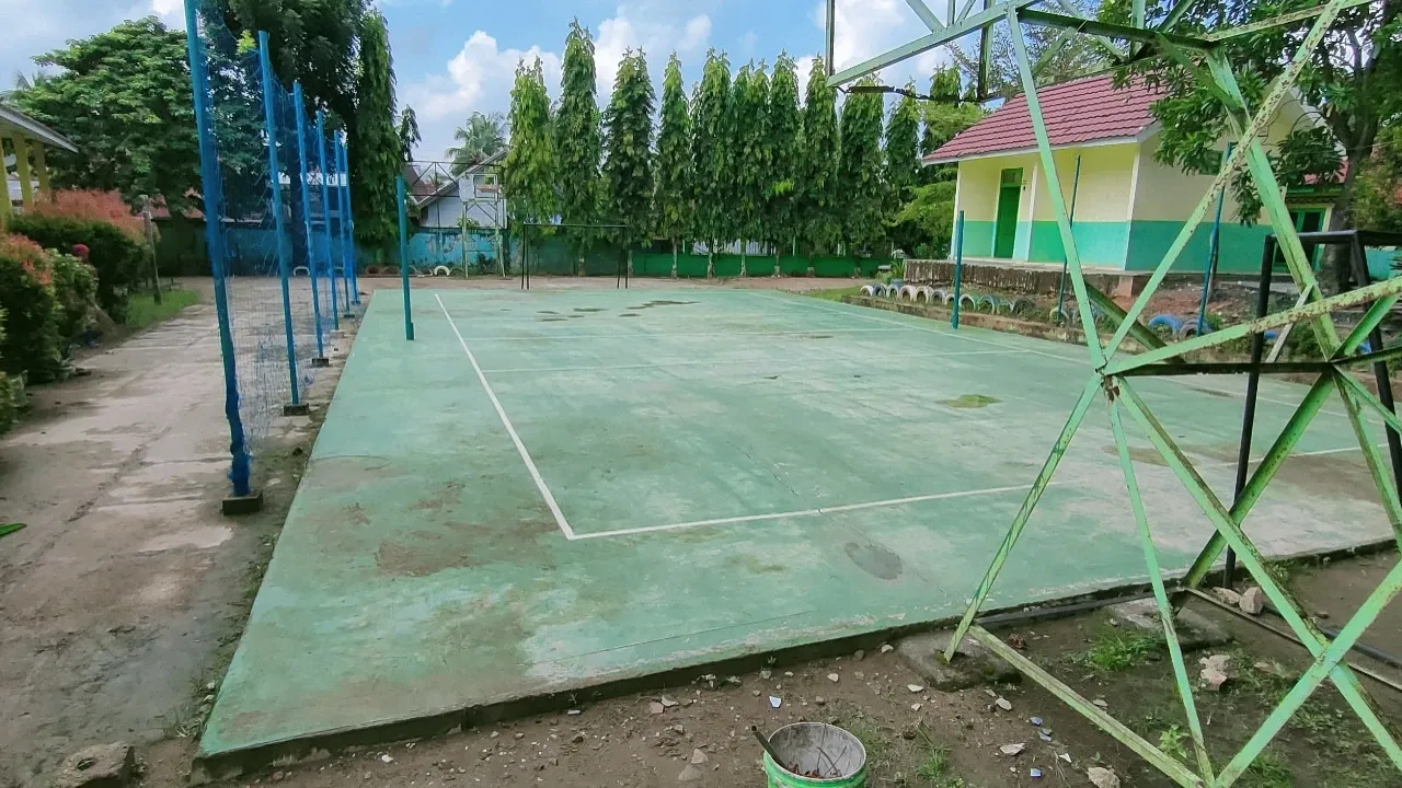 Lapangan Basket SMPN 8 Kota Jambi